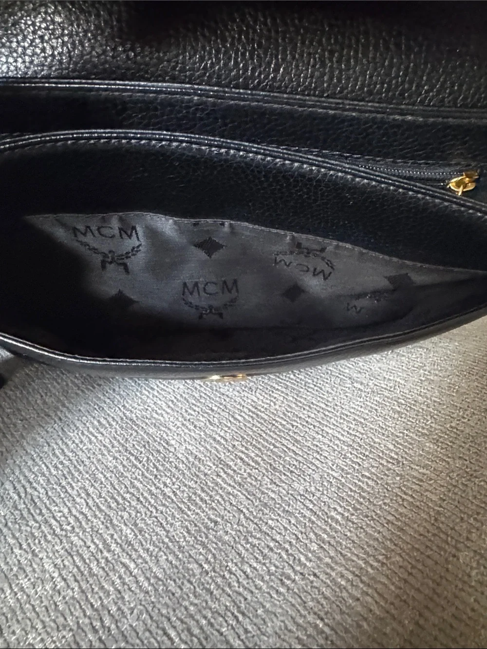 MCM authentic pebbled